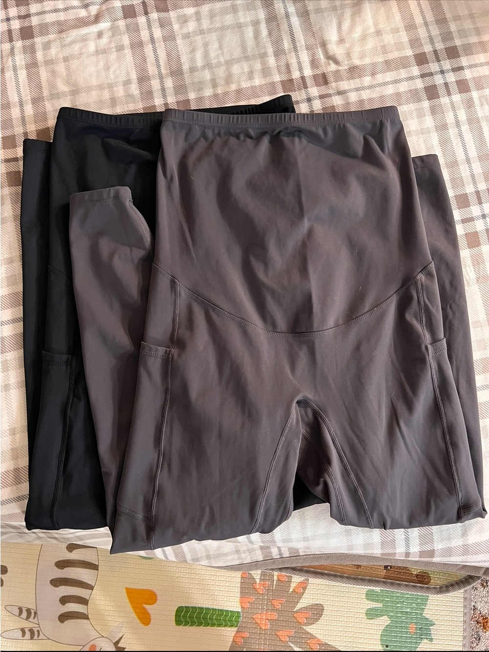 Women’s High-Waist Maternity Leggings - Gray